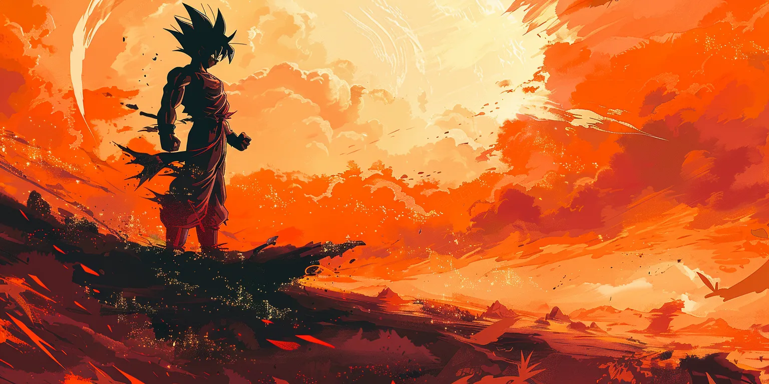 goku wallpapers, wallpaper style, 4K  2:1