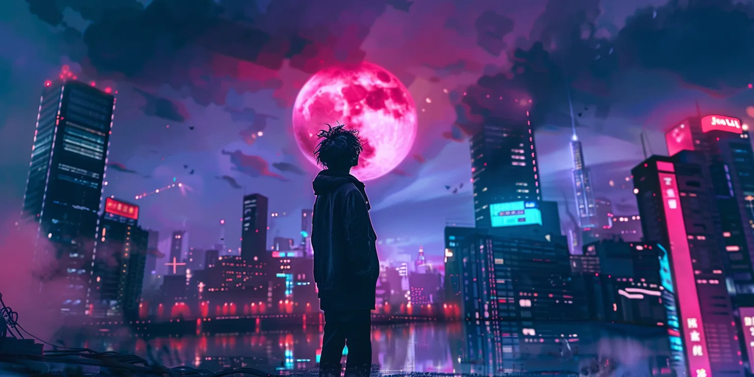 jjk wallpapers synthwave, 3840x1080, 3440x1440, akira, 1366x768