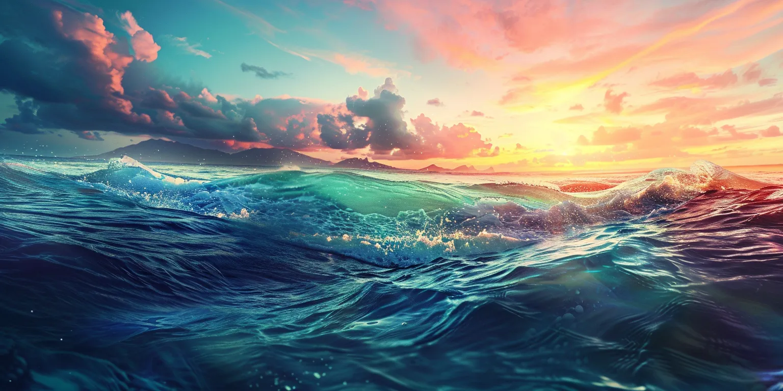 ocean background sea, ocean, wave, 3840x1080, 2560x1440