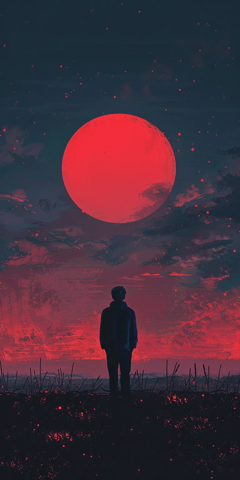 sad wallpaper iphone, style, 4K  1:2