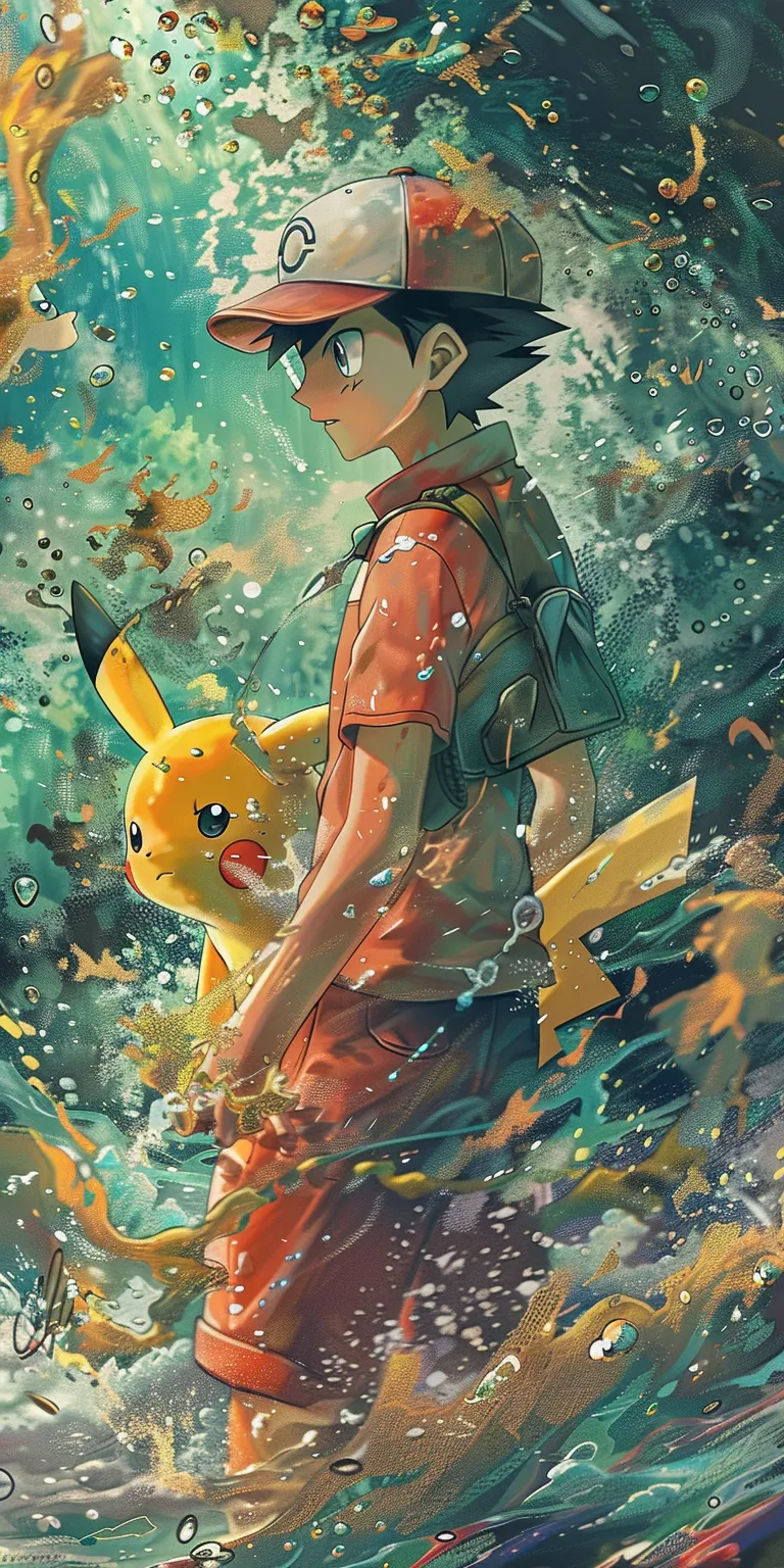 pokemon wallpaper, wallpaper style, 4K  1:2
