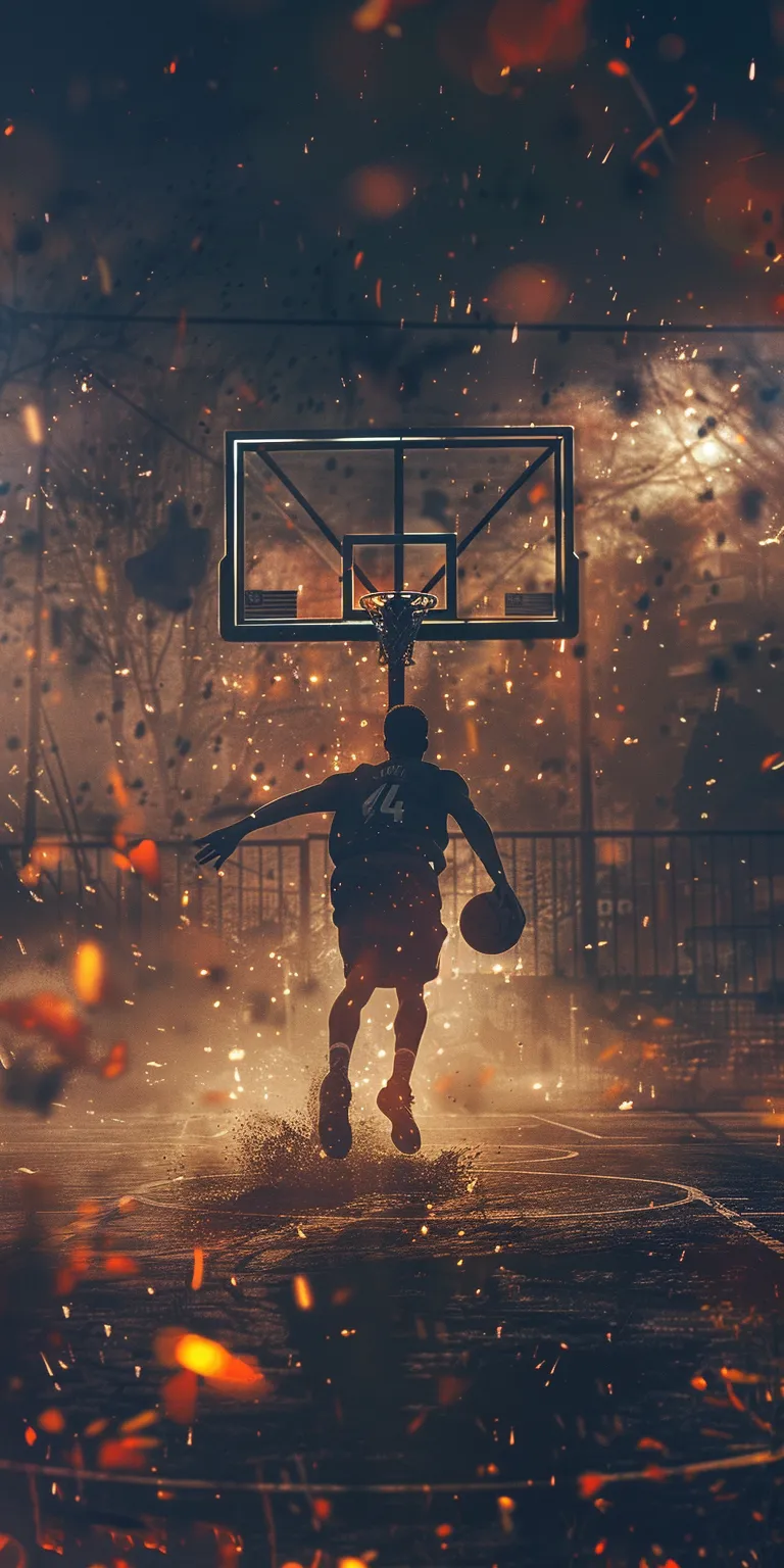 basketball wallpaper, wallpaper style, 4K  1:2