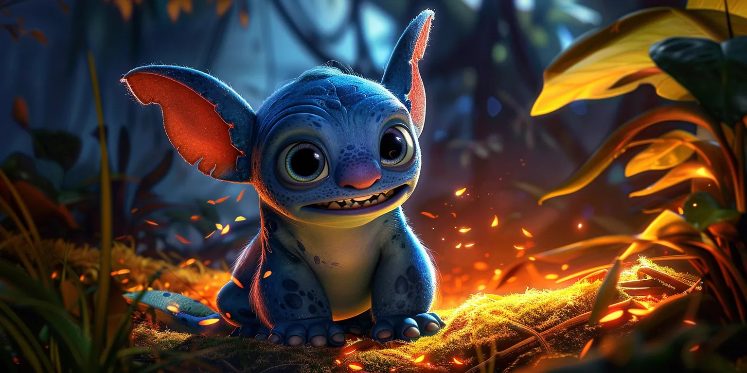 stitch backgrounds for phones, wallpaper style, 4K  2:1