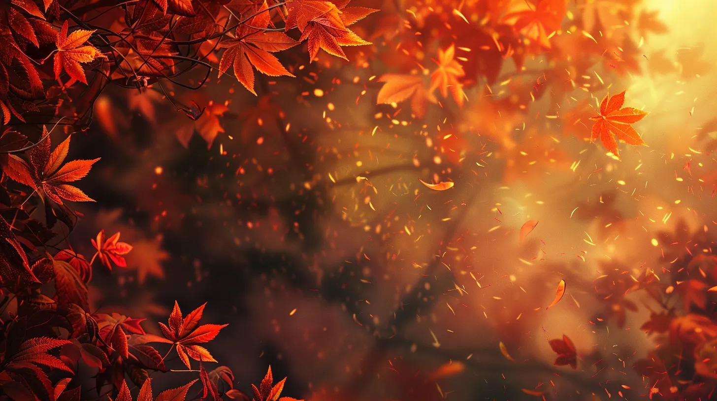 fall background wallpaper, wallpaper style, 4K  16:9