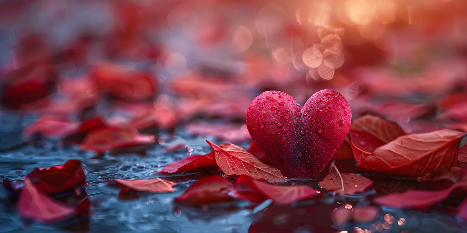love wallpaper heart, hearts, romantic, wall, red