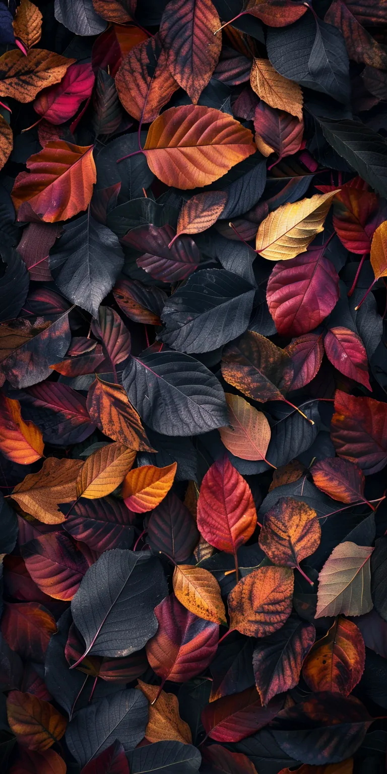 fall background wallpaper, wallpaper style, 4K  1:2