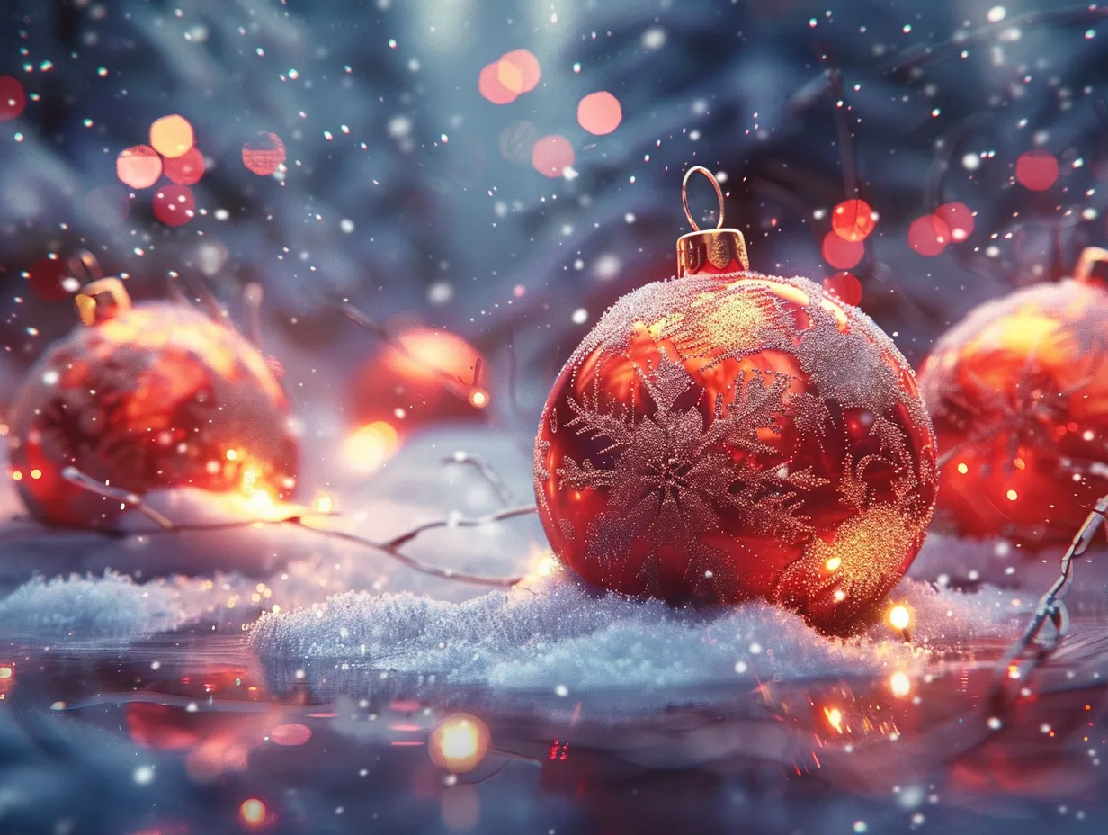 christmas wallpapers, wallpaper style, 4K, HD  4:3