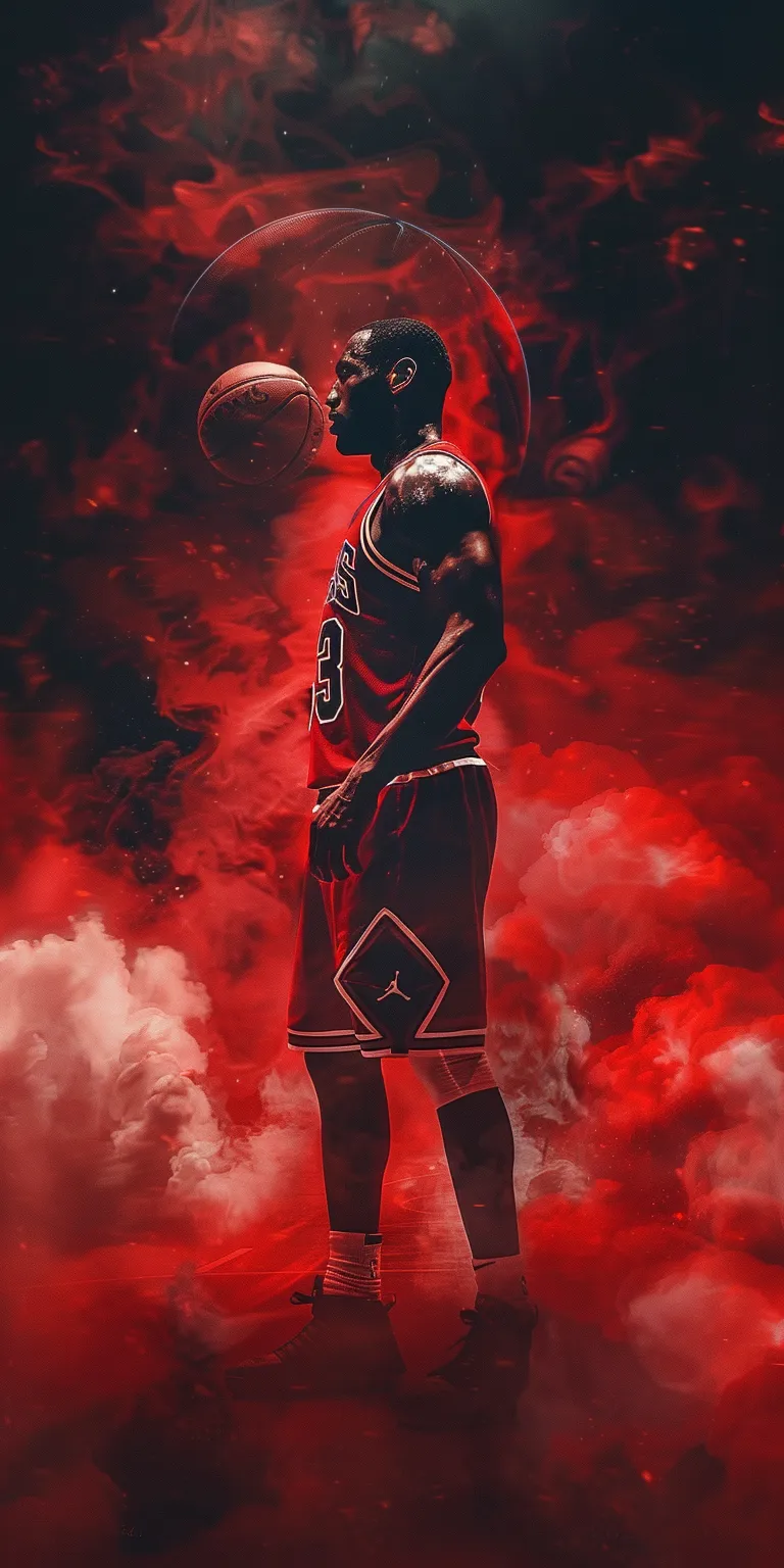 michael jordan wallpaper, wallpaper style, 4K  1:2