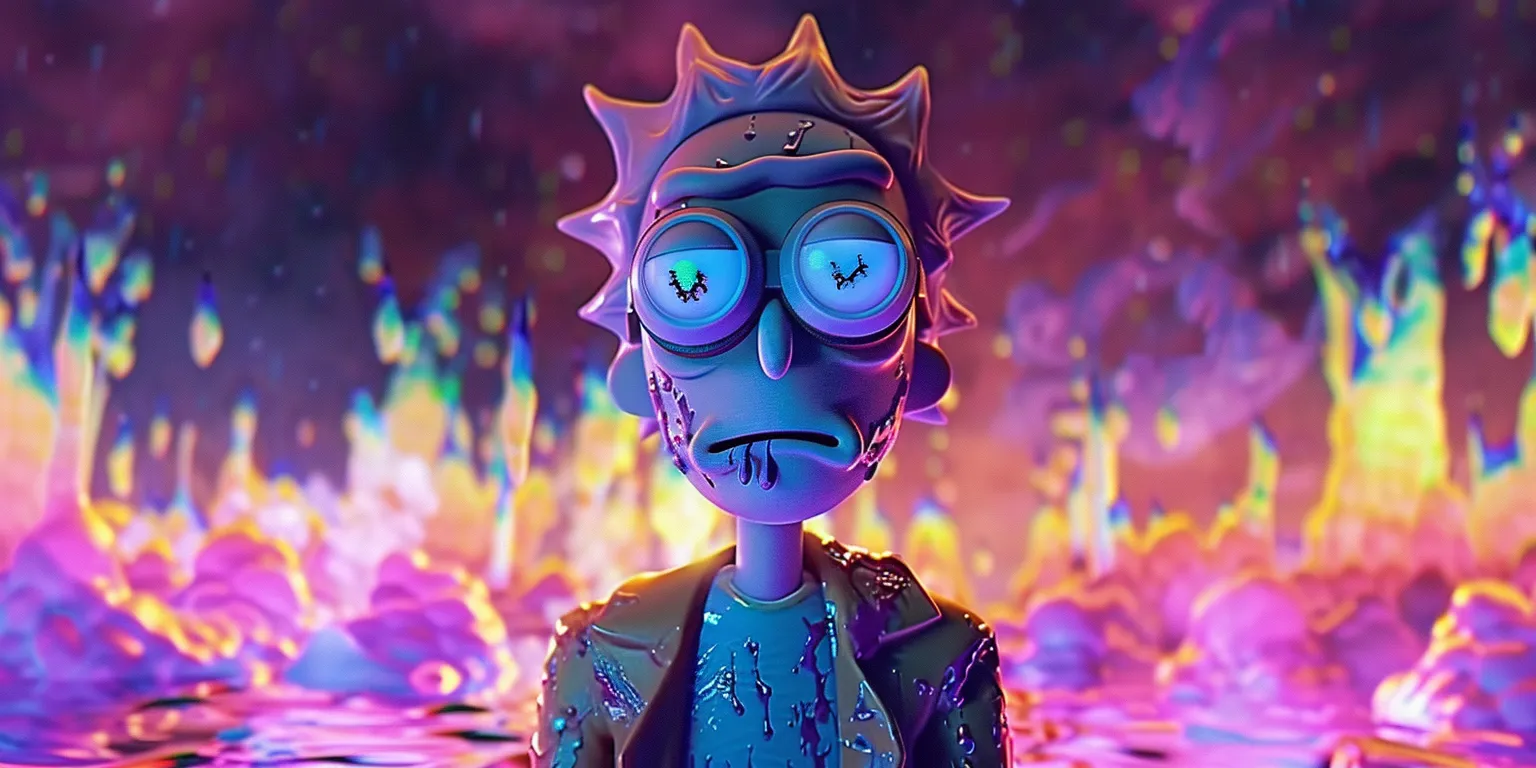 rick and morty wallpaper iphone, style, 4K  2:1
