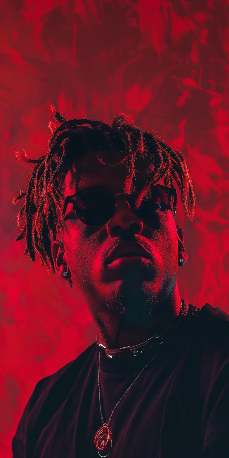 juice wrld wallpaper, wallpaper style, 4K  1:2