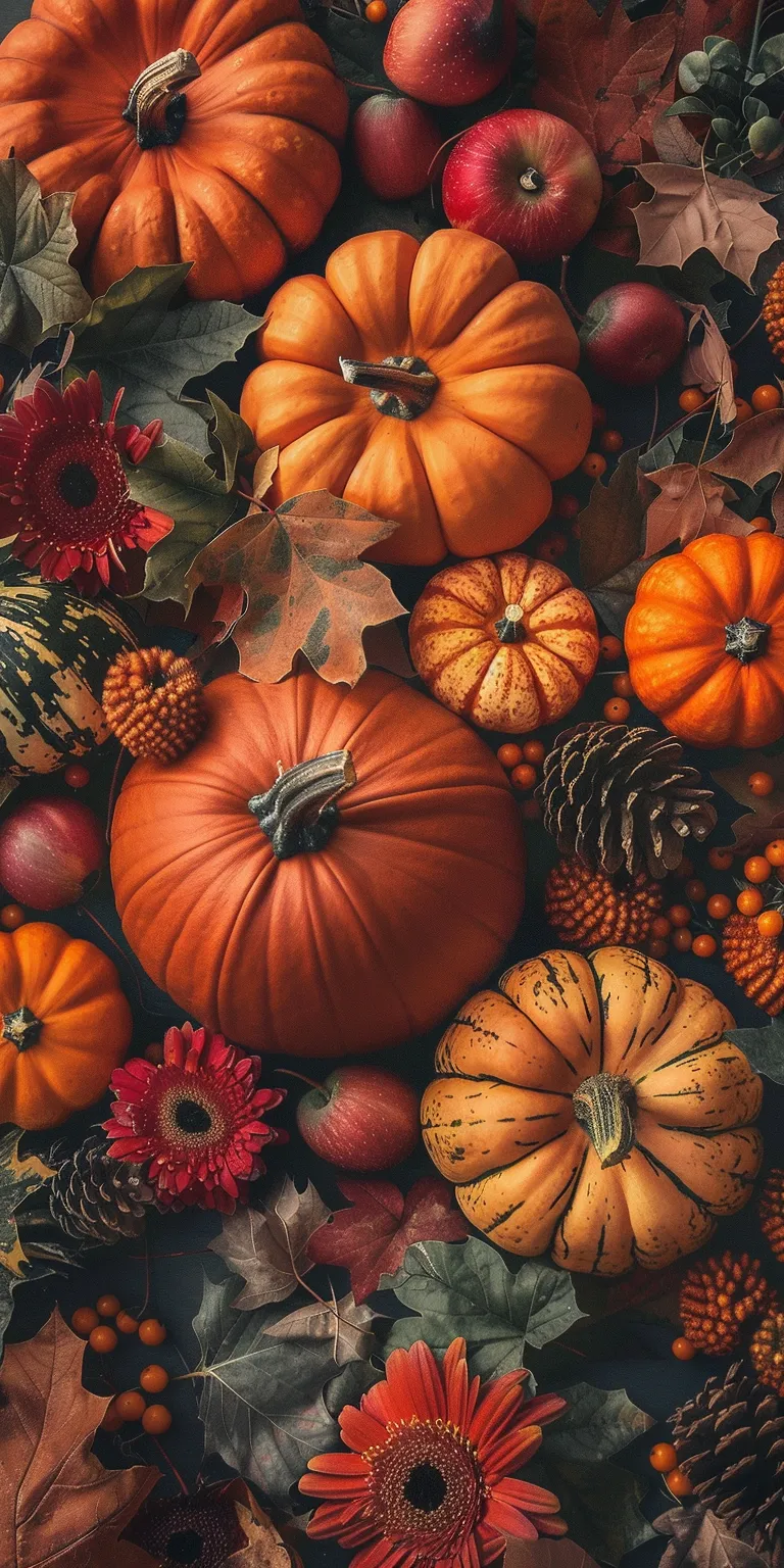 thanksgiving wallpaper iphone, style, 4K  1:2