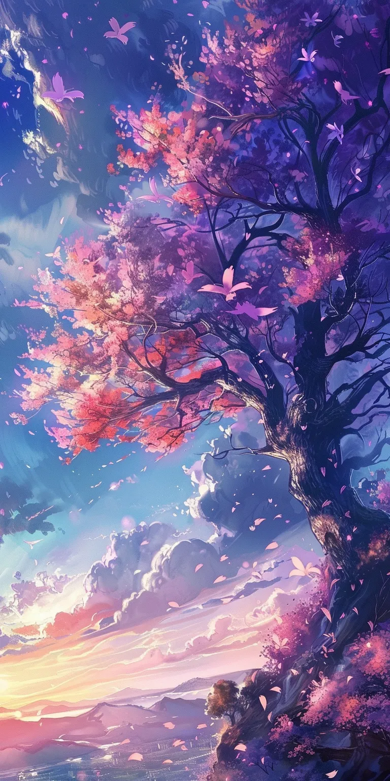 cute backgrounds, wallpaper style, 4K  1:2