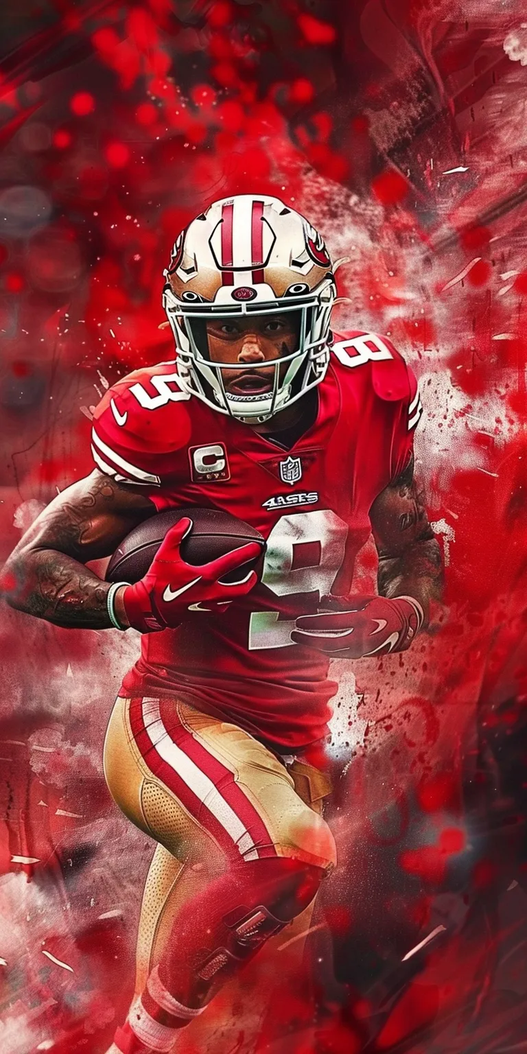 49ers wallpaper, wallpaper style, 4K  1:2