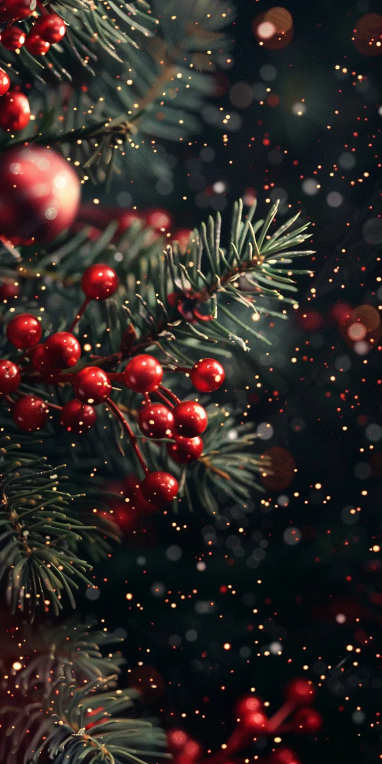 christmas background iphone, wallpaper style, 4K  1:2