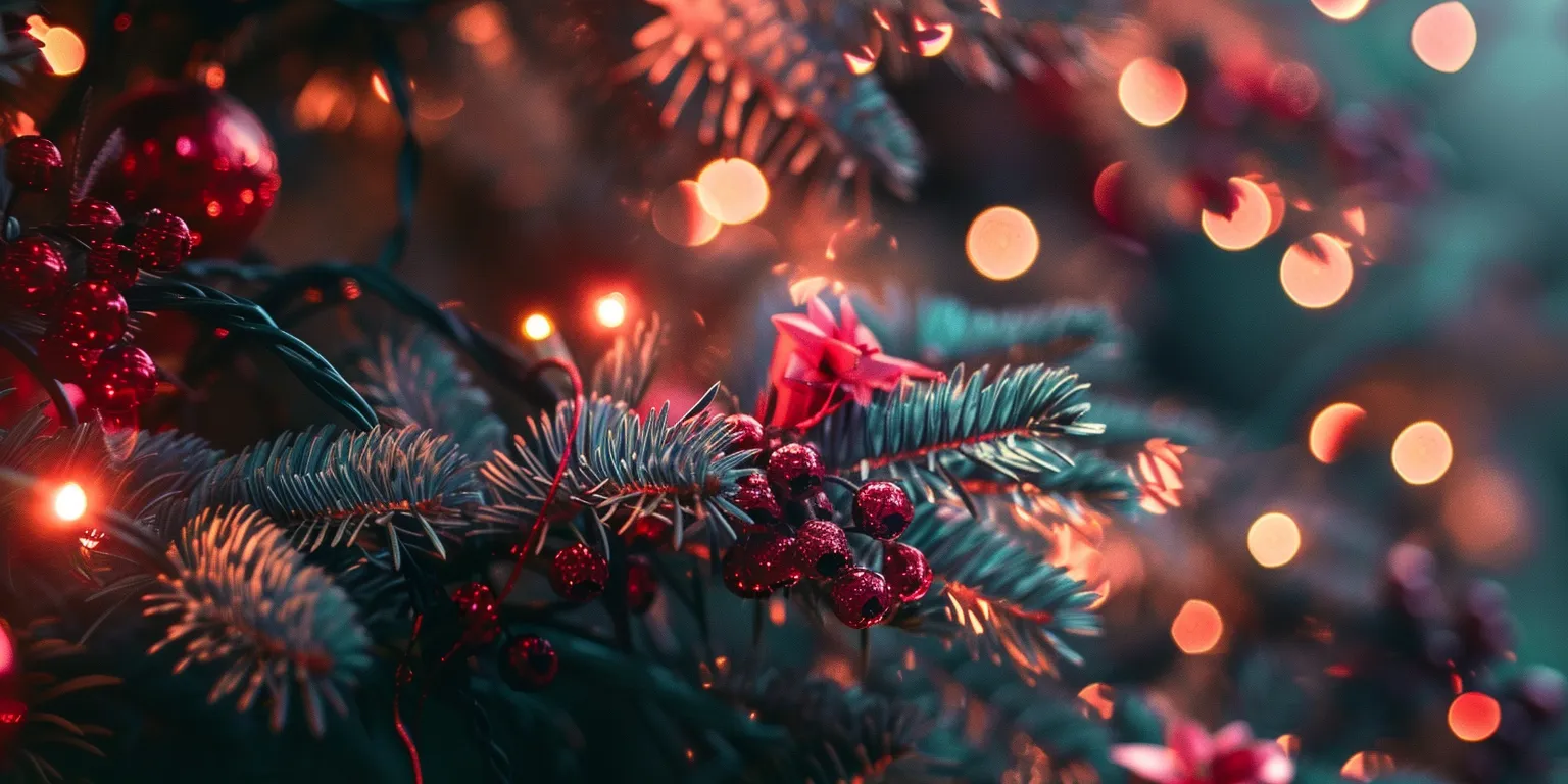 christmas background iphone aesthetic, wallpaper style, 4K  2:1