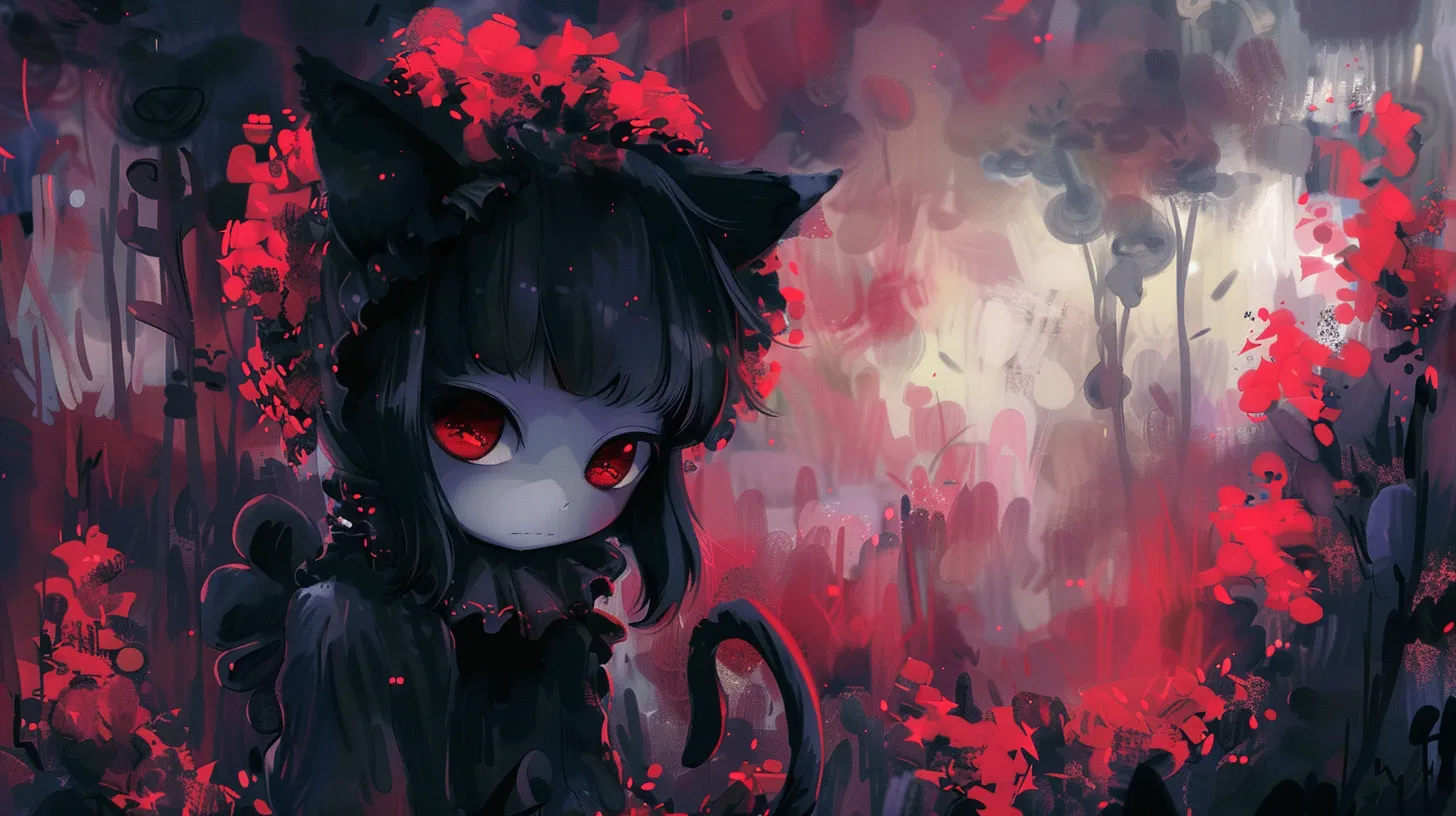 kuromi wallpaper ipad, style, 4K  16:9