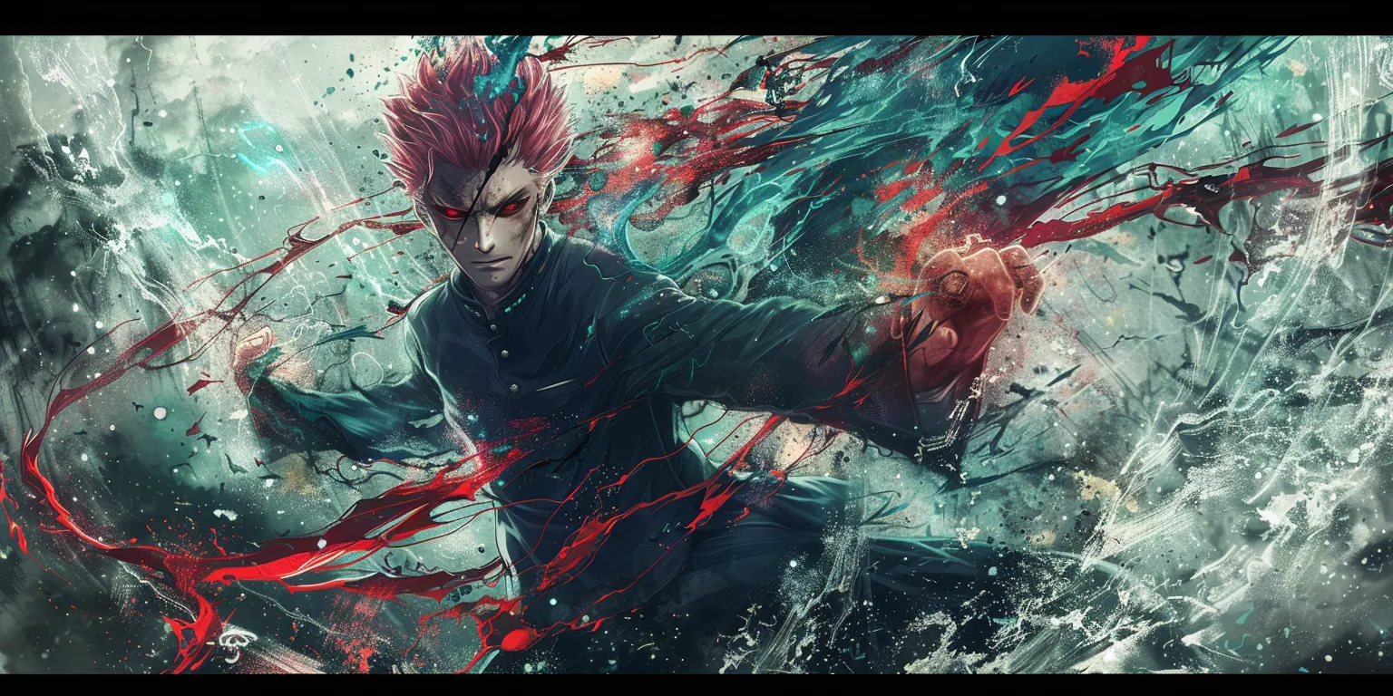 jujutsu kaisen wallpaper 4k, style, 4K  2:1