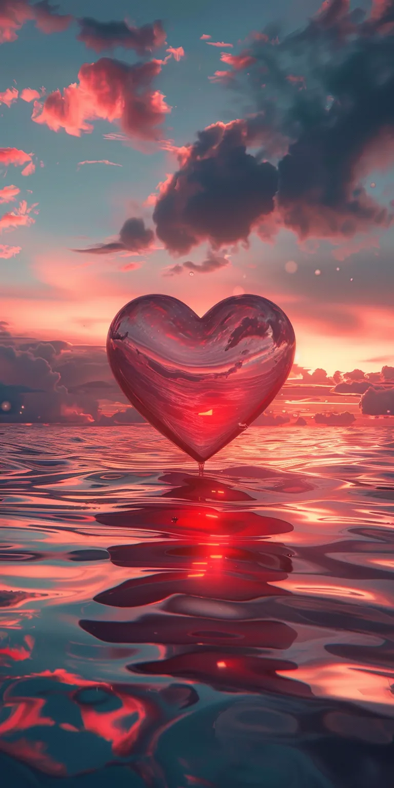 love wallpaper heart, hearts, romantic, love, valentines