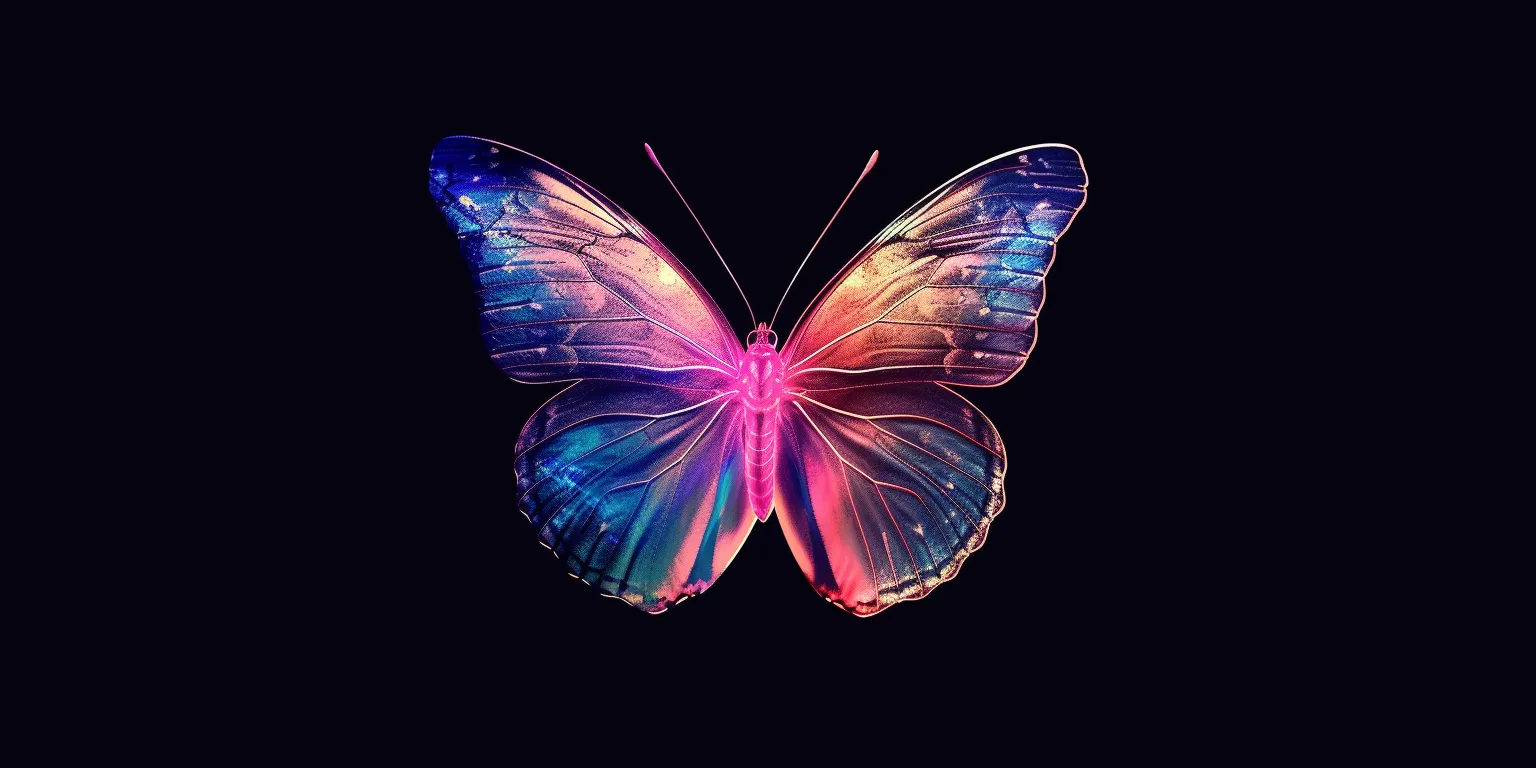 butterfly wallpaper iphone, style, 4K  2:1