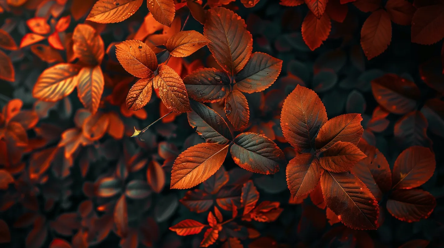 fall background images, wallpaper style, 4K  16:9