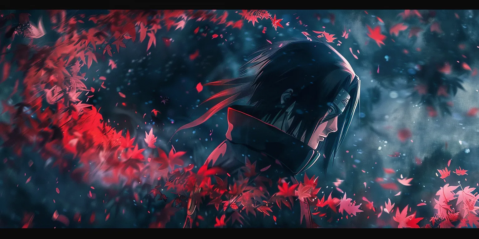 itachi wallpaper 4k phone, style, 4K  2:1