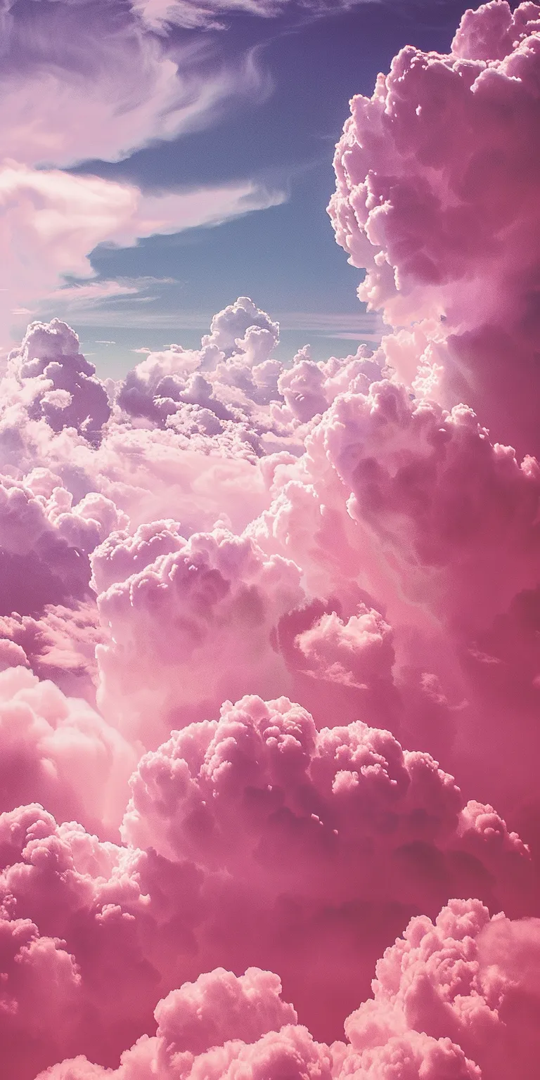 pink wallpaper iphone aesthetic, style, 4K  1:2