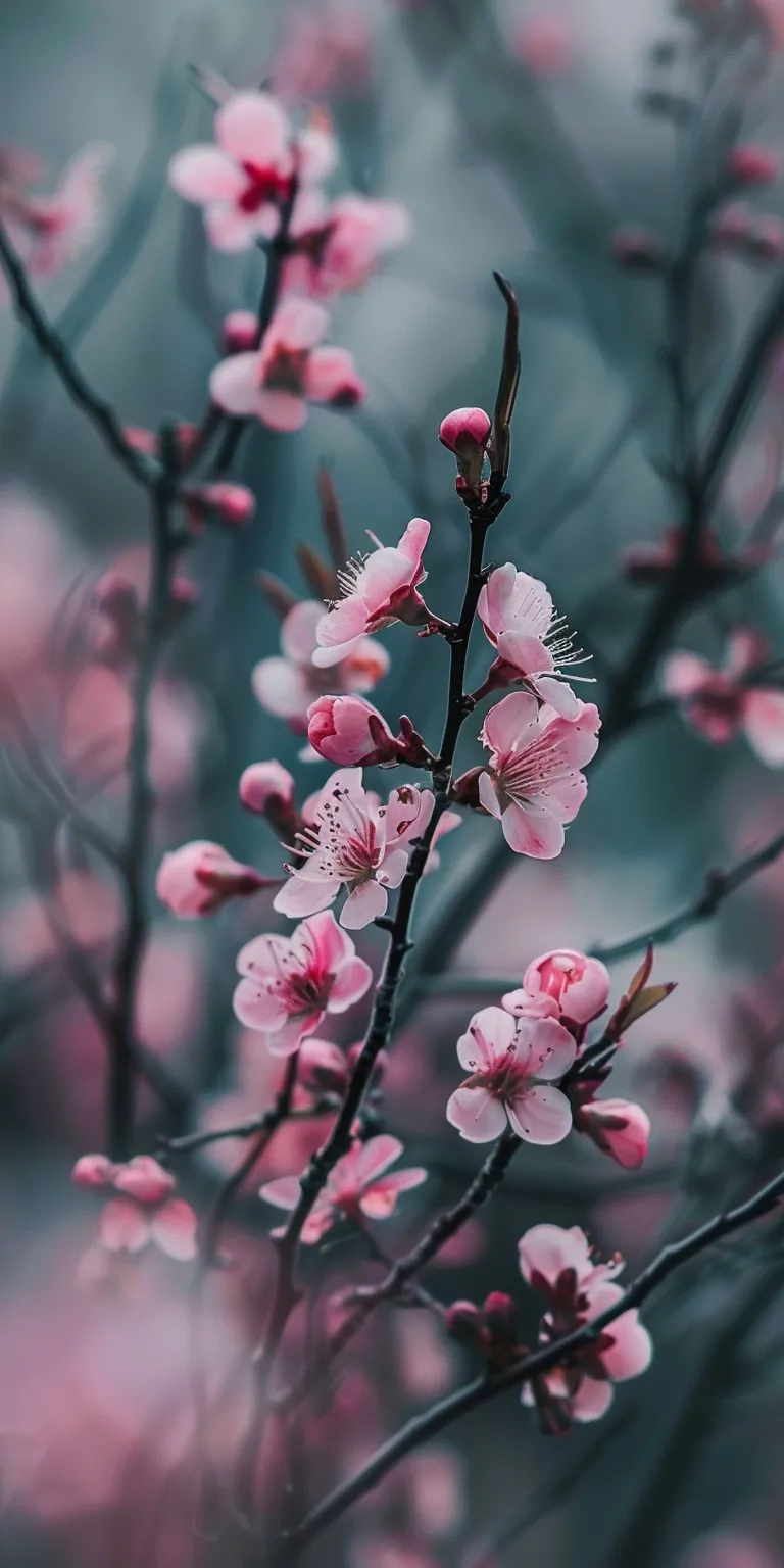 spring wallpapers aesthetic, wallpaper style, 4K  1:2