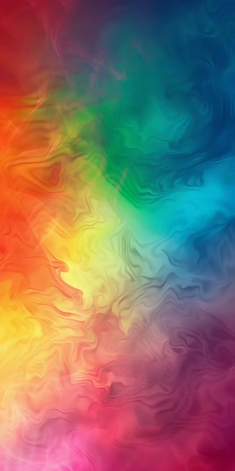color background wall, rainbow, psychedelic, gradient, 3840x1080