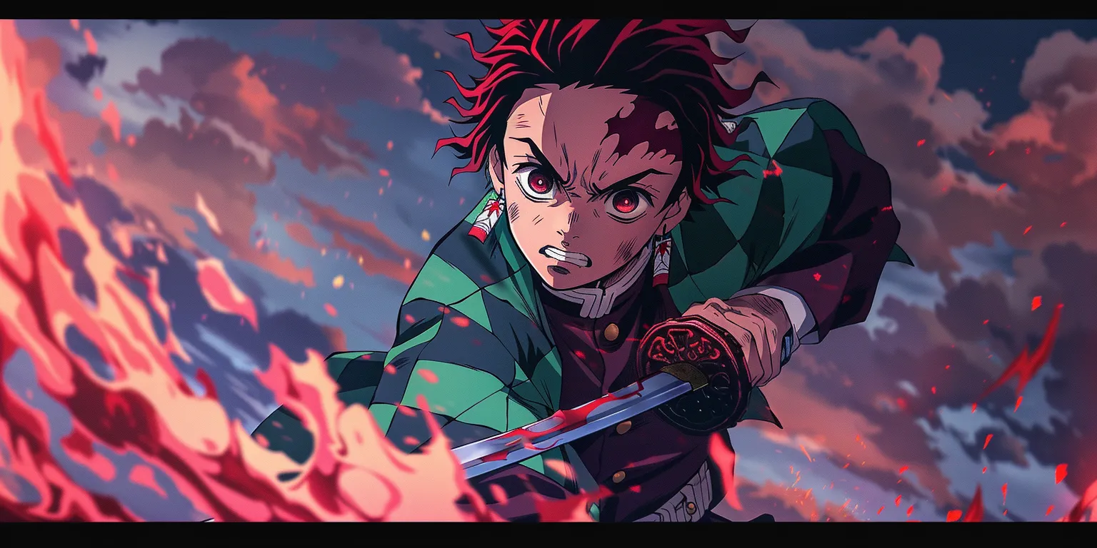 demon slayer wallpaper, wallpaper style, 4K  2:1