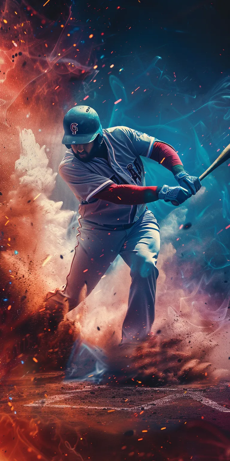 baseball wallpapers, wallpaper style, 4K  1:2