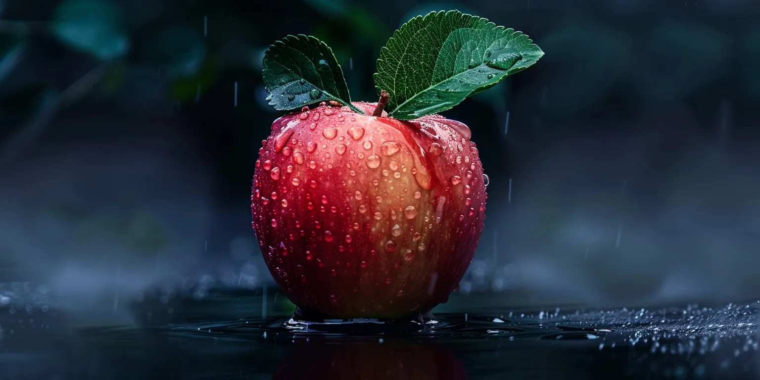 apple wallpaper apple, strawberry, cherry, wall, ios16