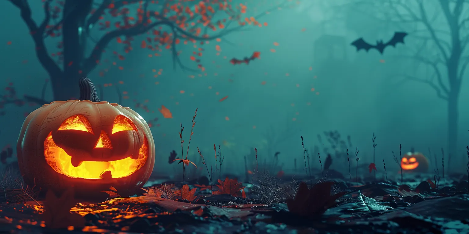 halloween desktop wallpaper 4k, style, 4K  2:1