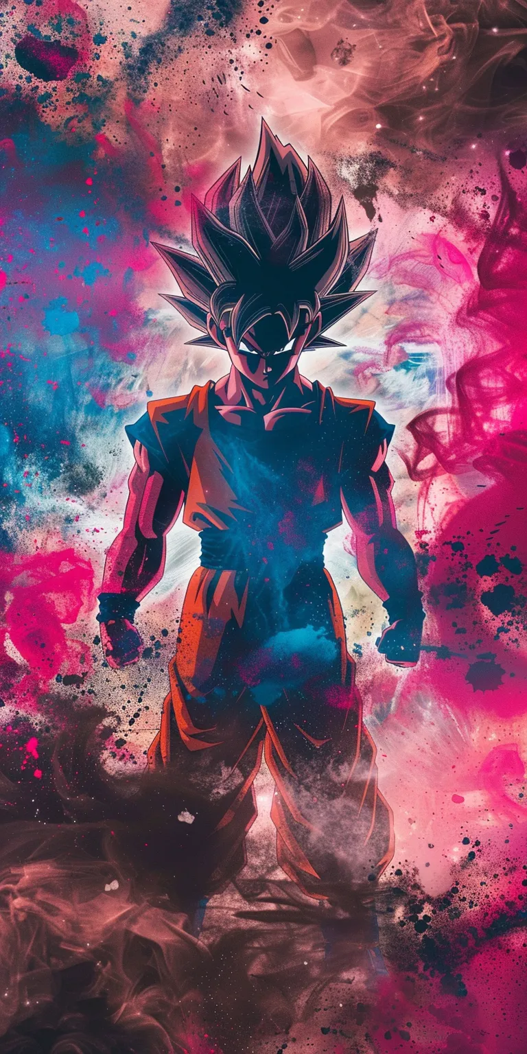 goku wallpapers for phone, wallpaper style, 4K  1:2