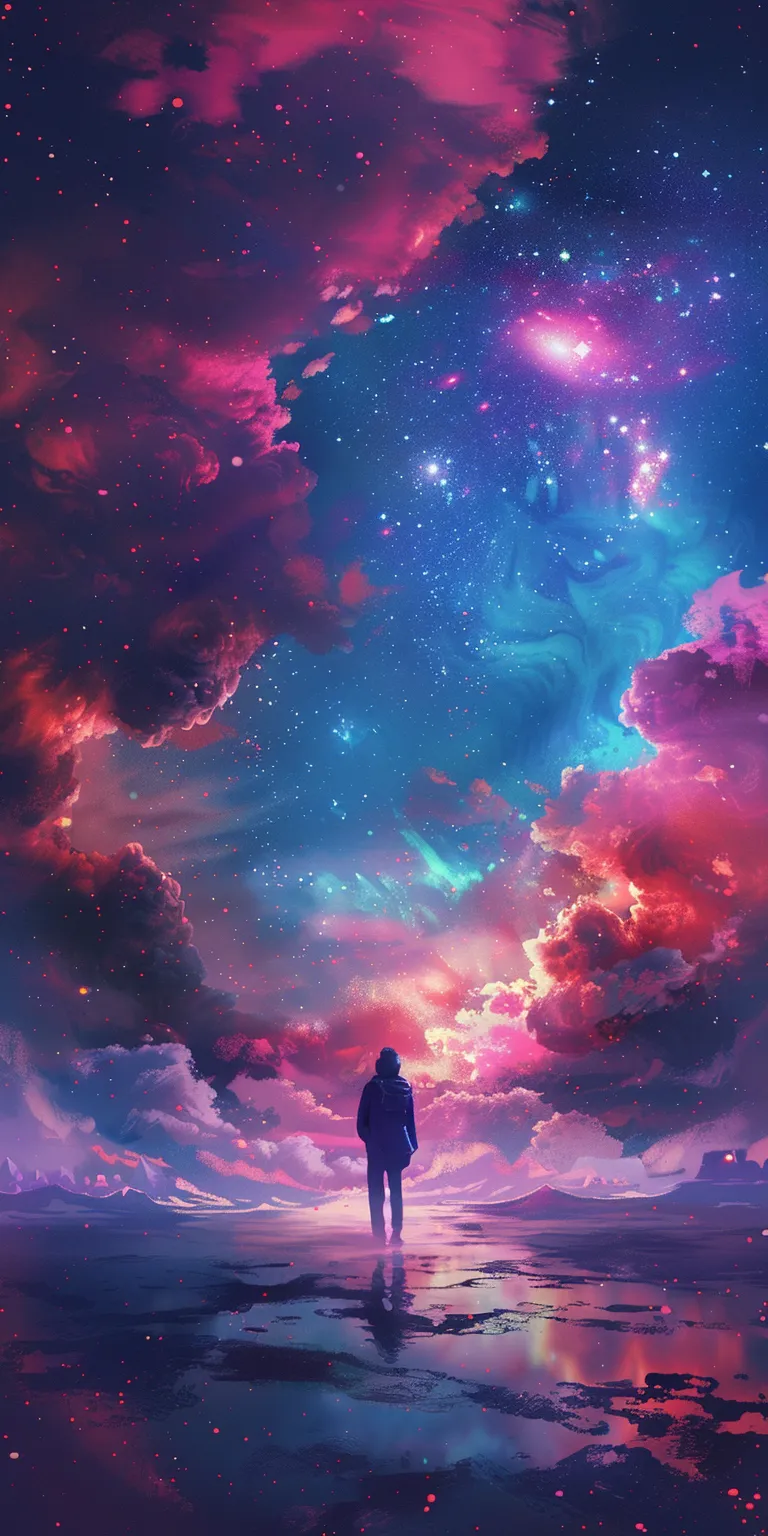 jjk wallpapers universe, 1080x1920, galaxy, sky, interstellar